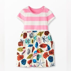 Hanna Andersson Girls Mixie Seashell Dress